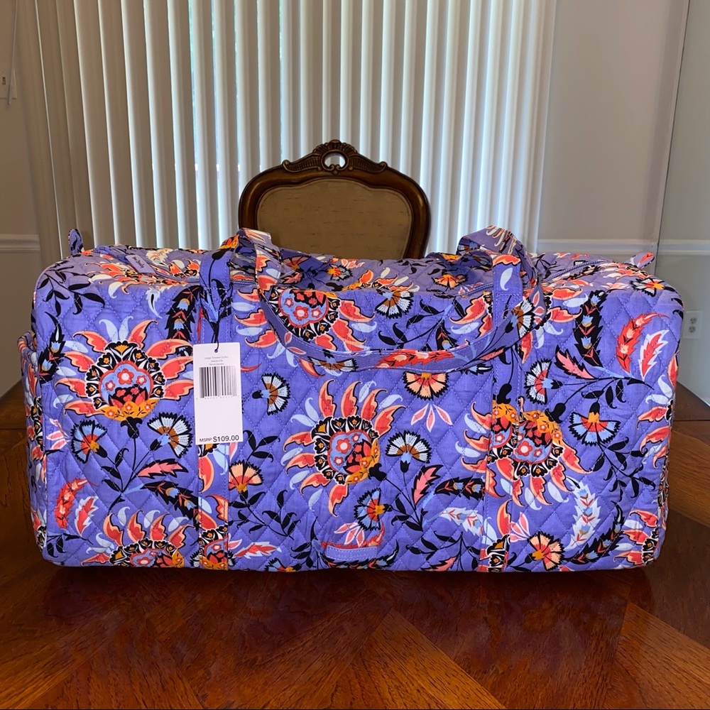 NWT Vera Bradley Large Travel Duffel